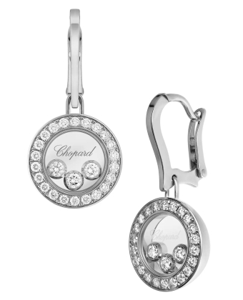 Серьги Chopard Happy Diamonds Icons Earrings 83A018-1401