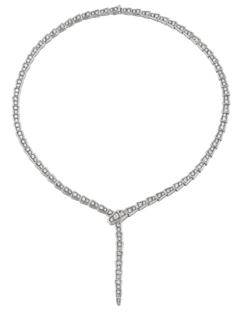 Колье Bvlgari Serpenti Viper Slim Necklace 351090