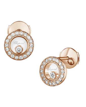 Серьги Chopard Happy Diamonds Icons Earrings 83A017-5201
