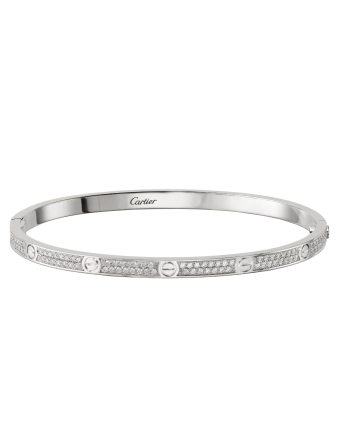 Браслет Cartier Love Bracelet Paved Small Model N6710817