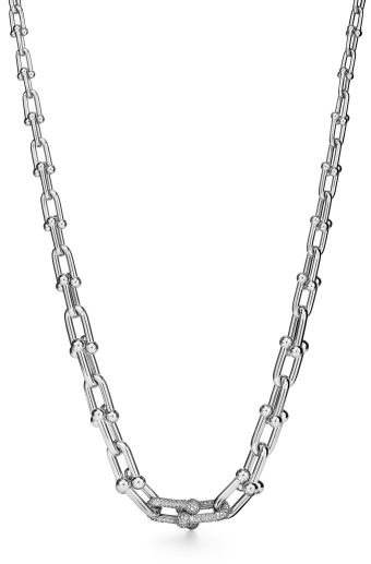 Колье Tiffany HardWear Graduated Link Necklace 72616073