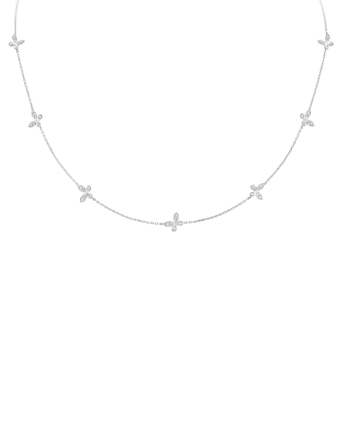 Колье Graff Pave Butterfly Diamond Petite Necklace RGN828