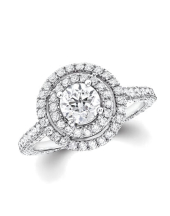 Кольцо для помолвки Graff Twin Constellation Oval Diamond Engagement Ring RGR395O