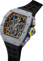 Richard Mille RM 65-01 Grey Quartz TPT Split-Seconds Chronograph