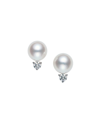 Серьги Mikimoto Pierced Earrings PE-955PU