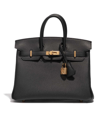 Сумка Hermes Birkin 25 Black Togo GHW