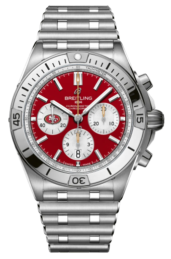 Breitling Chronomat B01 42 mm NFL San Francisco 49ers Edition AB01342B1K1A1