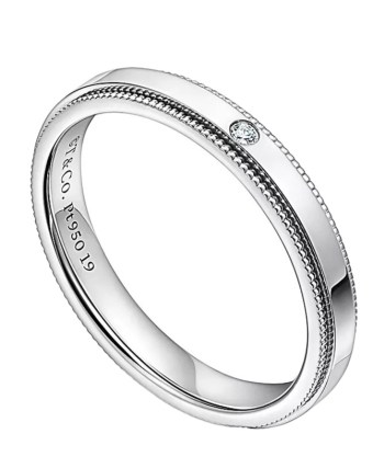 Обручальное кольцо Tiffany Together Milgrain Band Ring 74789447