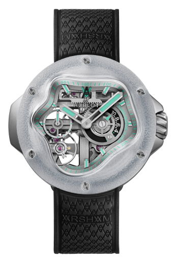 Hublot Exceptional Timepieces MP-17 Meca-10 Arsham Splash Titanium Sapphire 42 mm 917.NJ.6909.RX