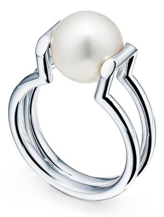 Кольцо Tiffany HardWear Pearl Ring 66685381