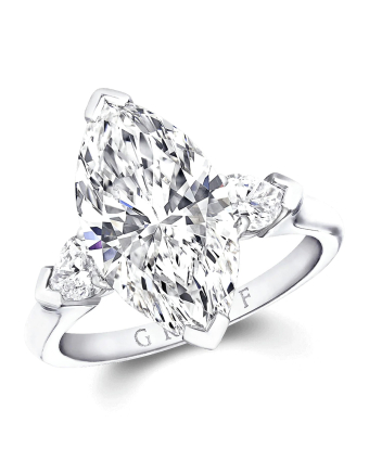 Кольцо для помолвки Graff Promise Marquise Cut Diamond Engagement Ring MP01