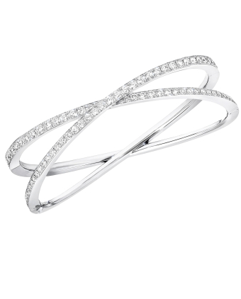 Браслет Graff Kiss Pavé Diamond Bangle RGB436