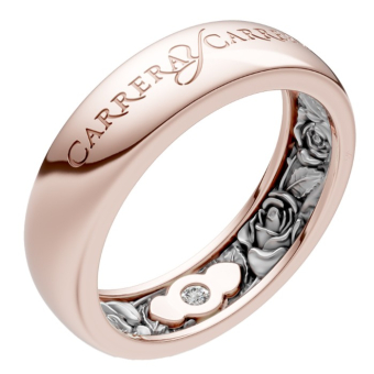 Обручальное кольцо Carrera Y Carrera Infinito Beauty Inside Roses 0134.4