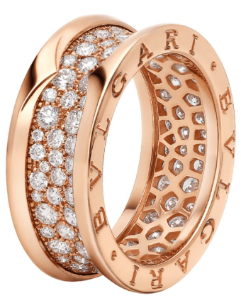 Кольцо Bvlgari B.zero1 Two-Band Ring 361147