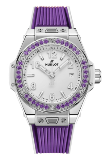 Hublot Big Bang Joyful Steel Purple 33 mm 485.SV.2210.RX.1205