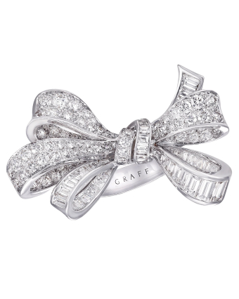 Кольцо Graff Tilda's Bow Double Knot Diamond Ring RGR594