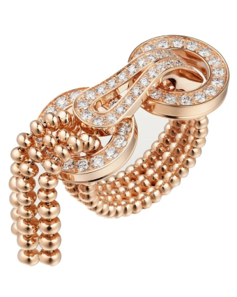 Кольцо Cartier Agrafe Semi-Paved N4780852