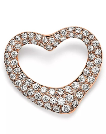 Брошь Tiffany Elsa Peretti™ Open Heart Brooch 74223613