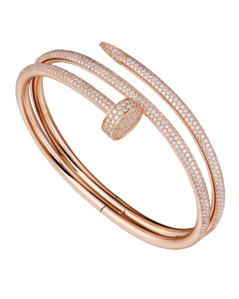 Браслет Cartier Juste un Clou Double Half-Paved Bracelet N6708617