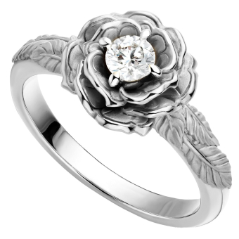Кольцо Carrera Y Carrera Jardin De Rosas Rocio 0212.2