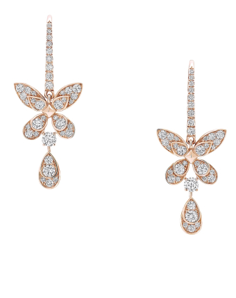 Серьги Graff Butterfly Diamond Earrings RGE1965