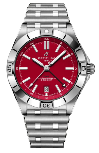 Breitling Chronomat Automatic GMT 40 mm NFL Tampa Bay Buccaneers Edition A32398C51K1A1