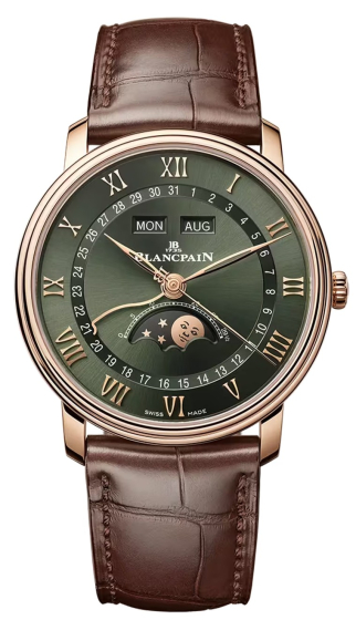 Blancpain Villeret Quantieme Complet 40 mm 6654A 3653 55B