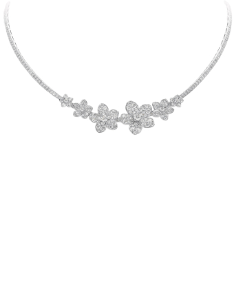 Колье Graff Wild Flower Diamond Necklace RGN758