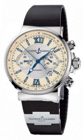 Ulysse Nardin Maxi Marine Chronograph 41 mm 353-66-3/314