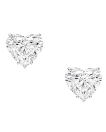 Пусеты Graff Classic Graff Heart Shape Diamond Stud Earrings HST01