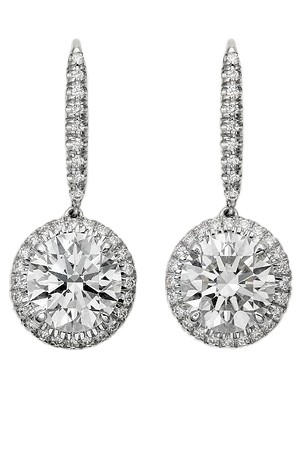 Серьги Cartier Destinée Sleeper Earrings 2 Brilliant-Cut Diamonds Paved N8515028