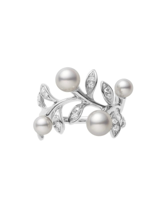 Кольцо Mikimoto Olive Ring PR01363U
