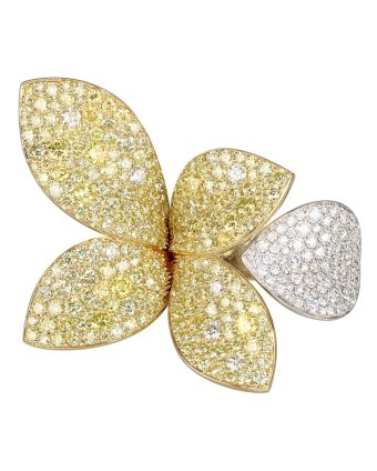 Кольцо Pasquale Bruni Giardini Segreti Five Leaves Flower Aura Ring 16584BG