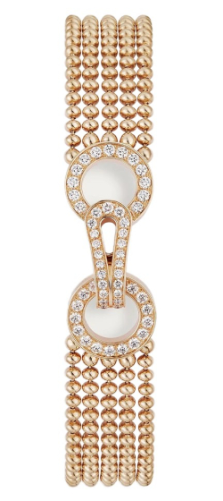 Браслет Cartier Agrafe Small Semi-Paved N6719017