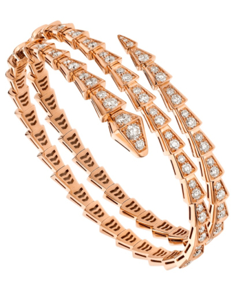 Браслет Bvlgari Serpenti Viper Two-Coil Bracelet 357272