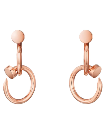 Серьги Cartier Juste un Clou Earrings Double B8301527