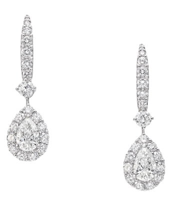 Серьги Graff Classic Graff Icon Pear Shape Diamond Earrings RGE1523