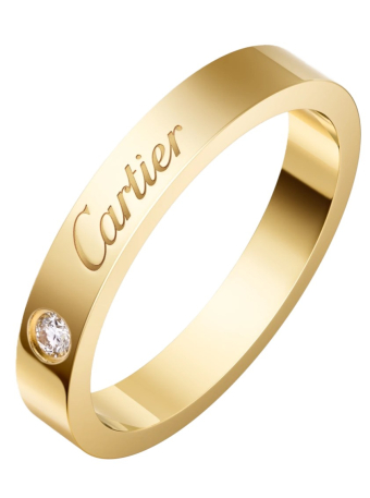 Обручальное кольцо Cartier C de Cartier 1 Diamond B4243152