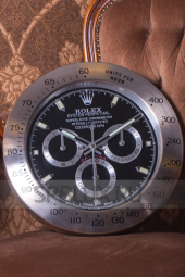Настенные часы Rolex Daytona Cosmograph  Steel Black Dial