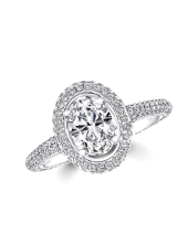 Кольцо для помолвки Graff Constellation Oval Diamond Engagement Ring RGR320O