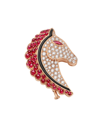 Брошь Bvlgari Horse Brooch 362457