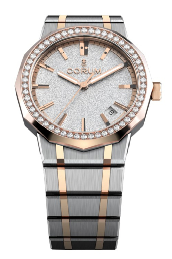 Corum Admiral Gray Grained Dial 36 mm A36.231.GG0.2F