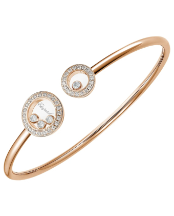Браслет Chopard Happy Diamonds Icons Joaillerie Bangle 85A608-5000