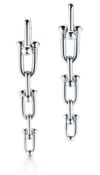 Серьги Tiffany HardWear Graduated Link Earrings 38087975
