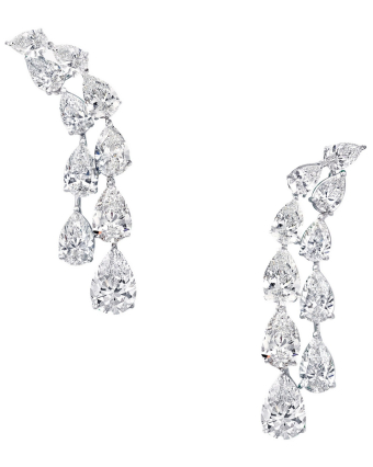 Серьги Graff Classic Graff Pear Shape Diamond Earrings RGE1392