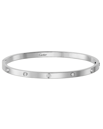 Браслет Cartier Love Bracelet 10 Diamonds Small Model B6048017