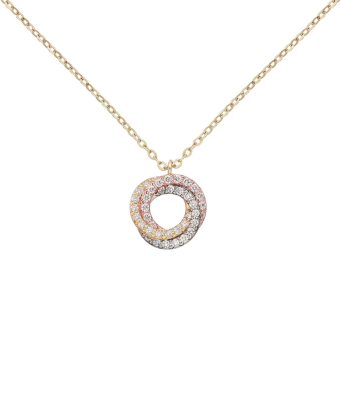 Подвеска Cartier Trinity Paved Pendant B7224808