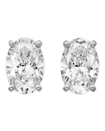 Серьги Cartier 1895 2 Oval-Cut Diamonds HP800805