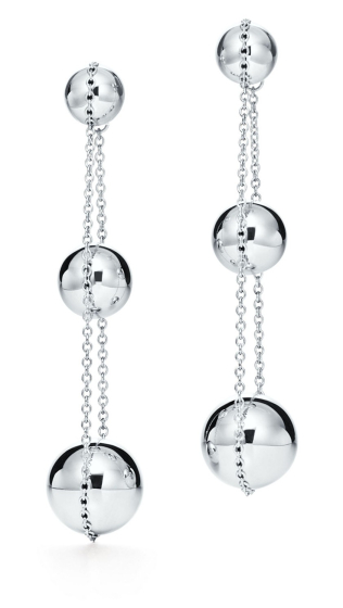 Серьги Tiffany HardWear Triple Drop Earrings 60979561