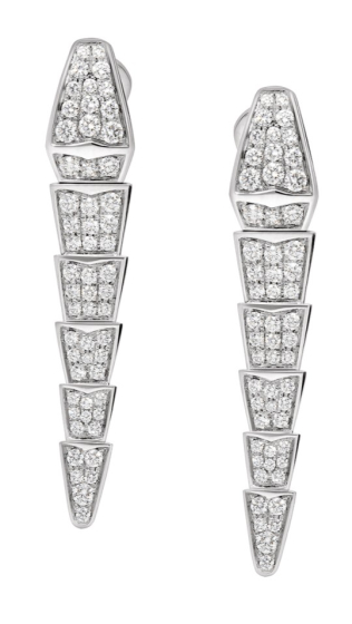 Серьги Bvlgari Serpenti Viper Earrings 348320